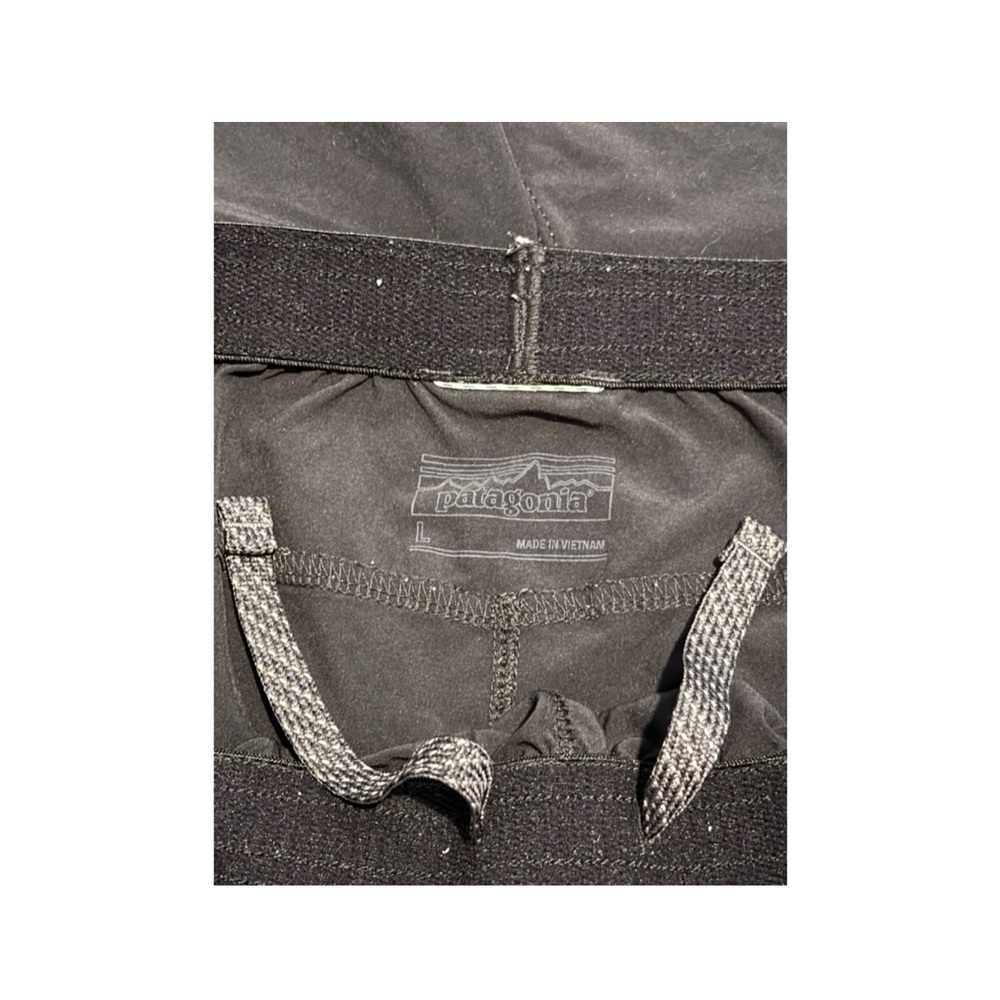 Patagonia Black Athletic Shorts Lightweight Performance - Picture 3 of 4